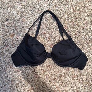 VS Black Underwire Bikini Top with Adjustable Straps